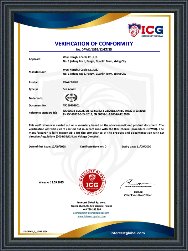 Low Voltage Directive CE Certification